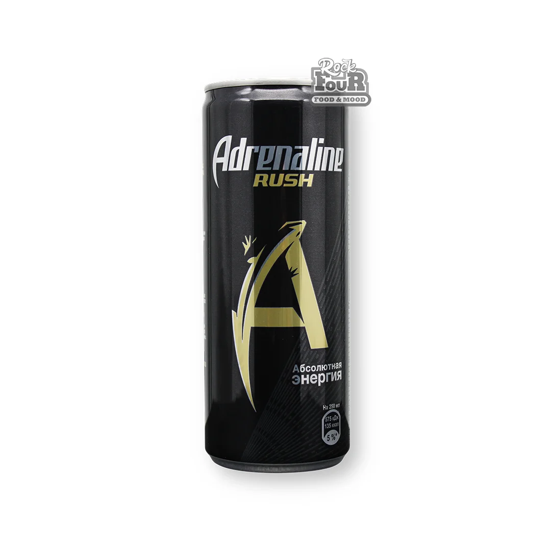 Ըմպելիք էներգետիկ «Adrenaline Rush» գազավորված 250մլ